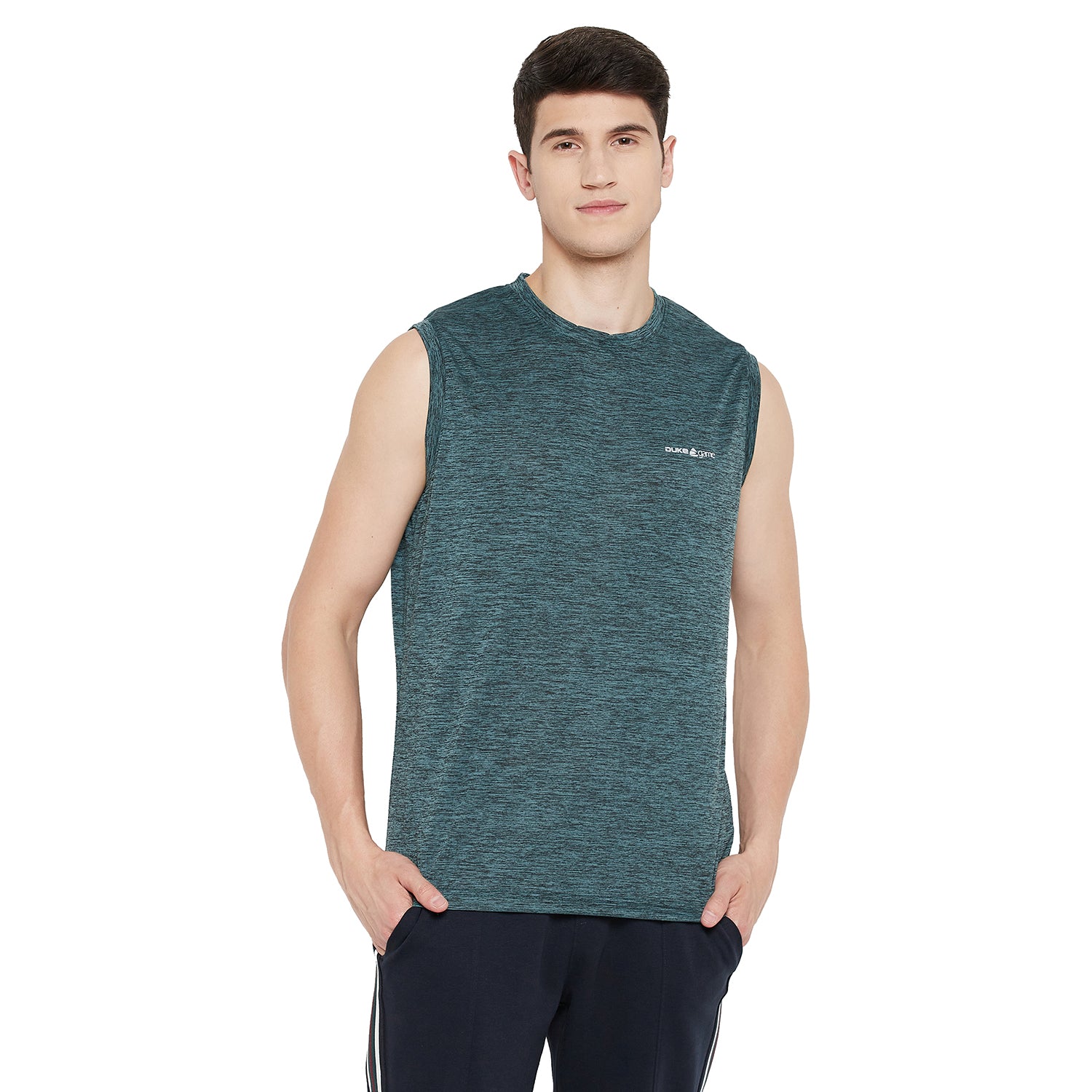 Duke Stardust Men Sleeveless Sports T-shirt (GD1162)