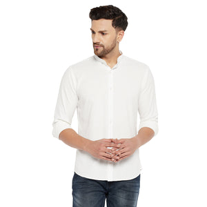 Duke Stardust Men Slim Fit Solid Casual Shirt (SD9PLCSQ)