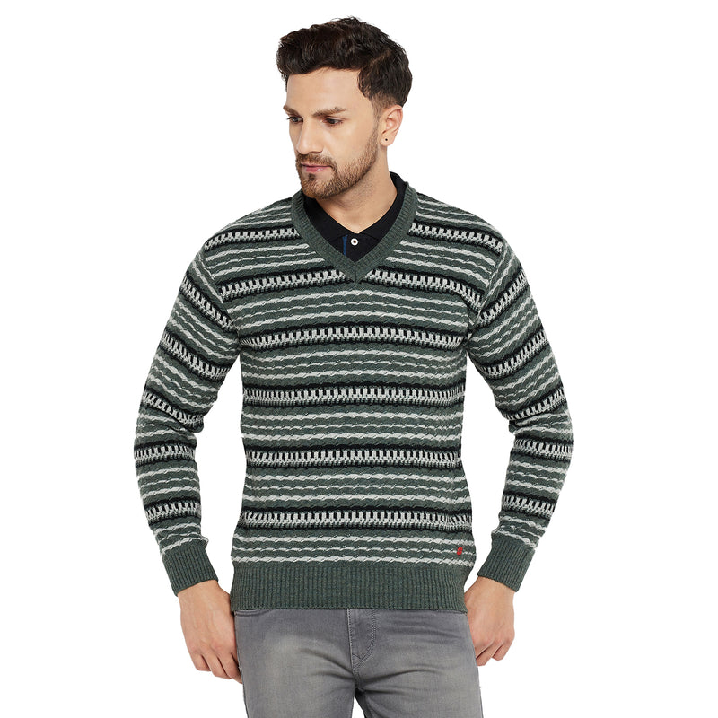 Duke Urban Men Full Sleeve V Neck Sweater (SDS2056)