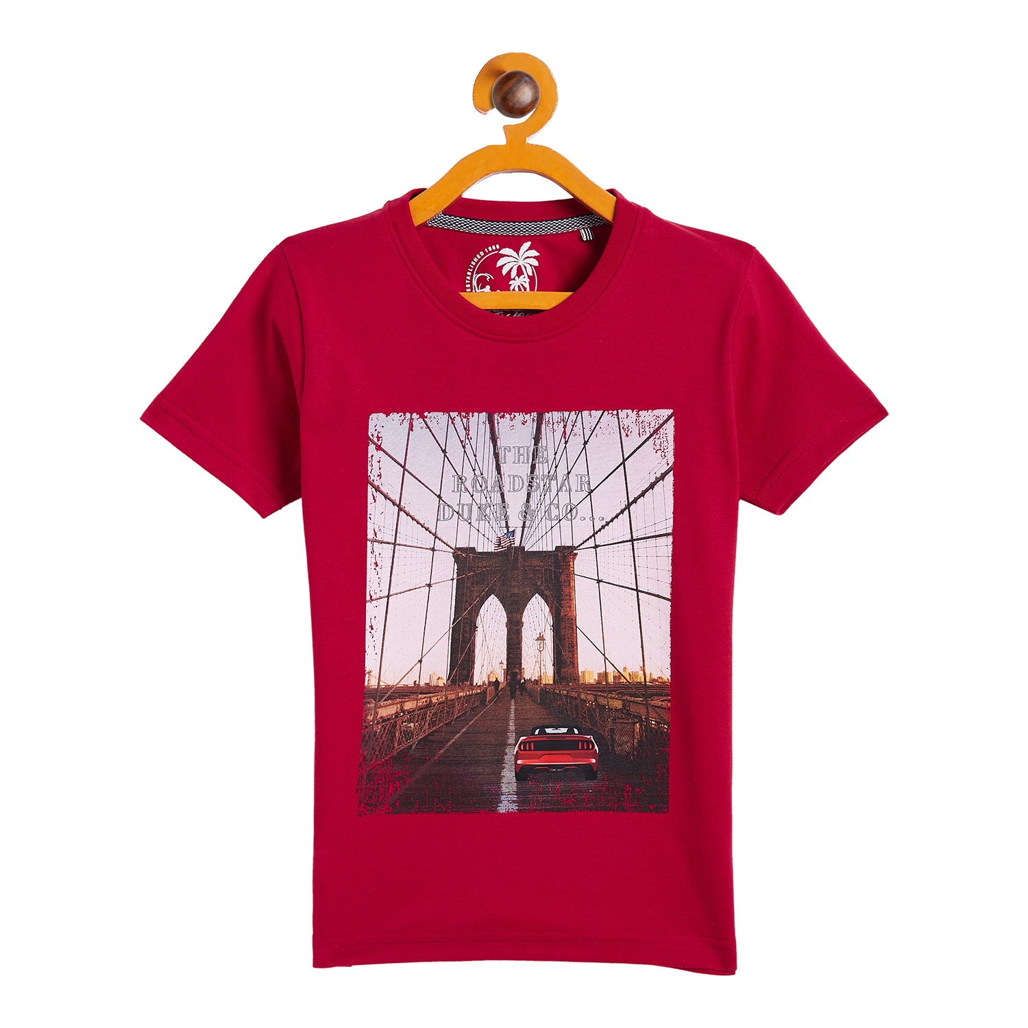 Duke Urban Boys Half Sleeve Cotton T-shirt (LF612)