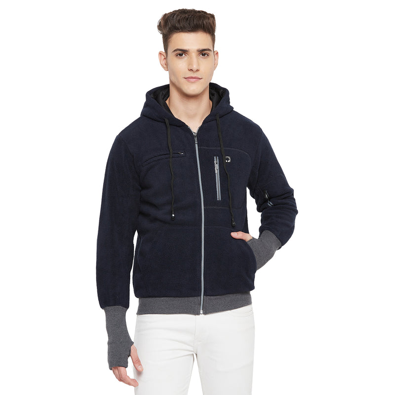 Duke Urban Men Hooded Neck Sweatshirt (LF3883)