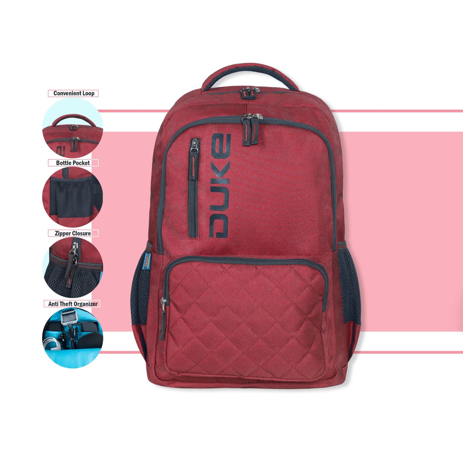 Duke Unisex Laptop Backpack (ED-104)