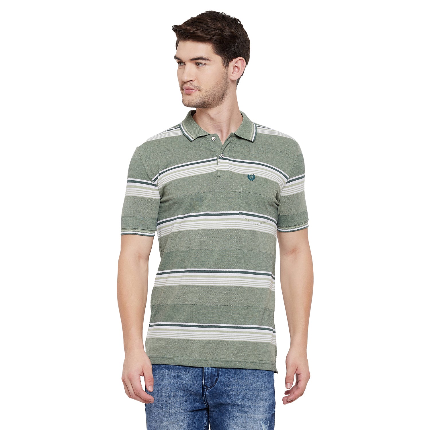 Duke Stardust Men Half Sleeve Cotton T-shirt (LF5279)