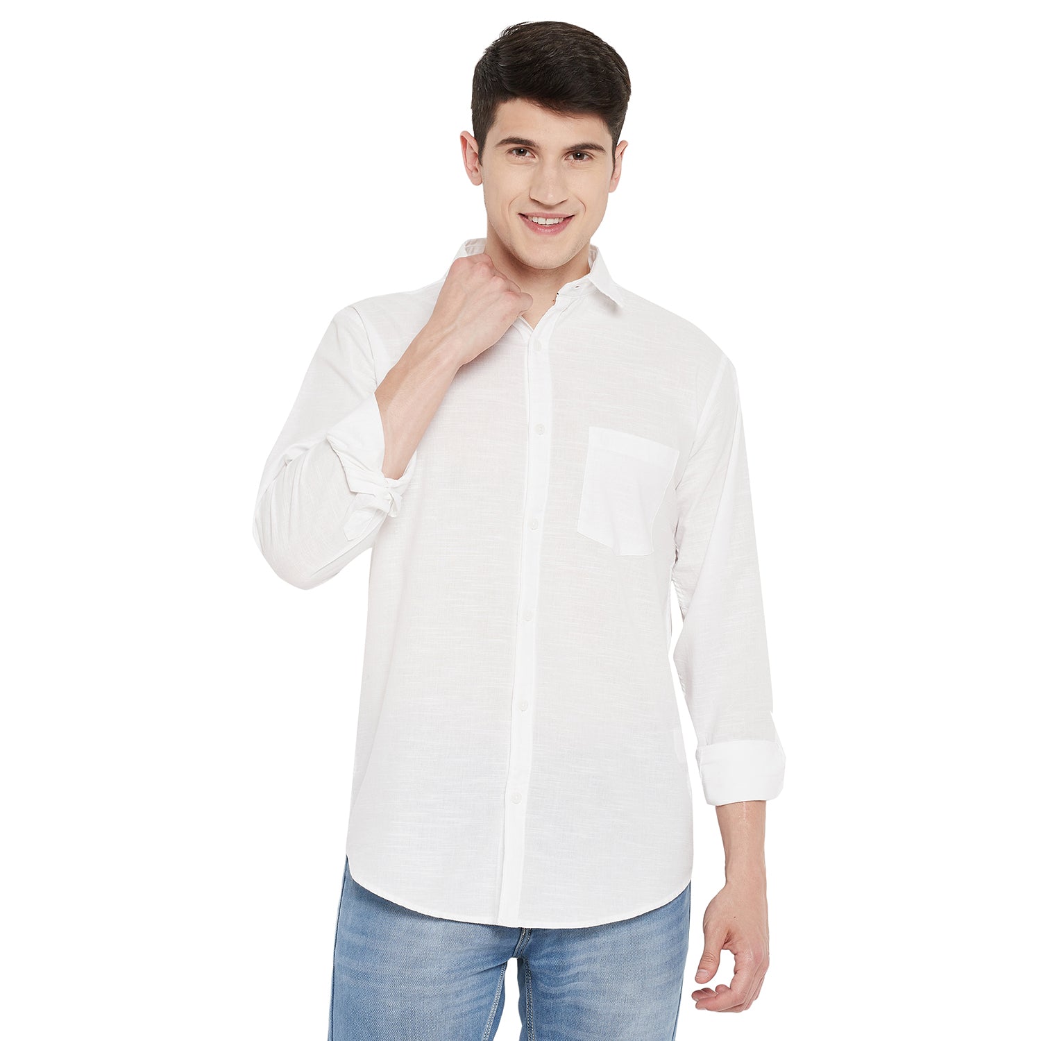 Duke Urban Men Full Sleeve Cotton Shirt (SDO5PLCL)