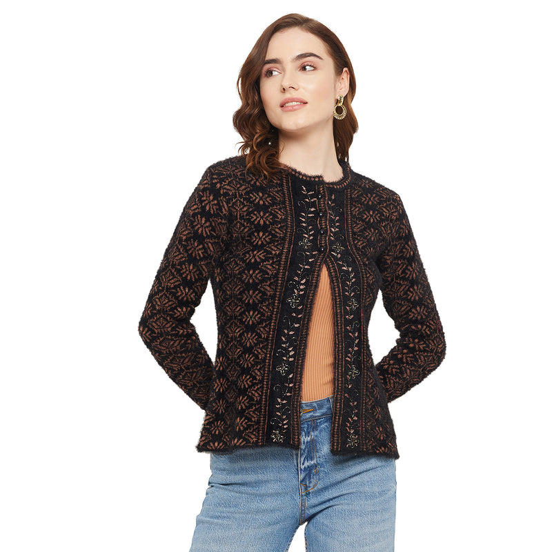 Duke Urban Women Self Design Cardigan (SDS1048)