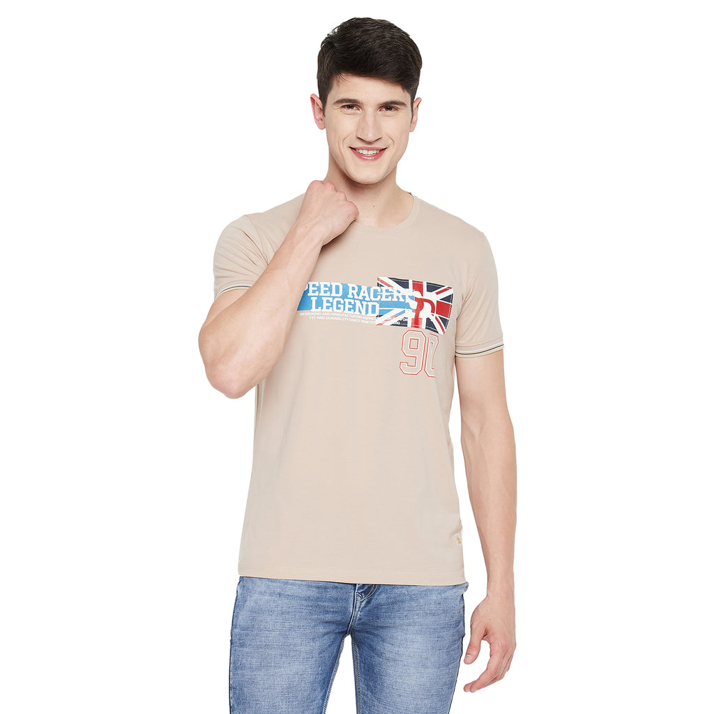 Duke Stardust Men Half Sleeve Cotton T-shirt (LF5259)
