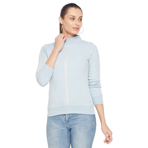 Duke Stardust Women Full Sleeve High Neck Sweatshirt (LFX770)