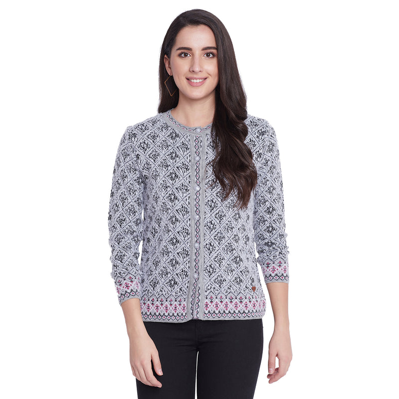 Duke Urban Women Full Sleeve Cardigan (SDS9591)