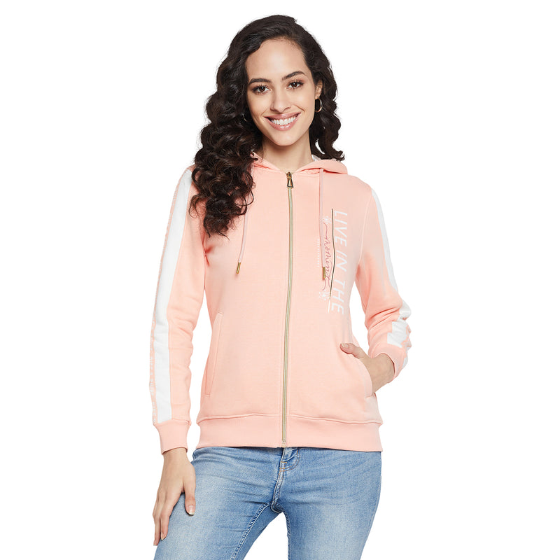 Duke Urban Women Full Sleeve Hooded Sweatshirt (LFX839)