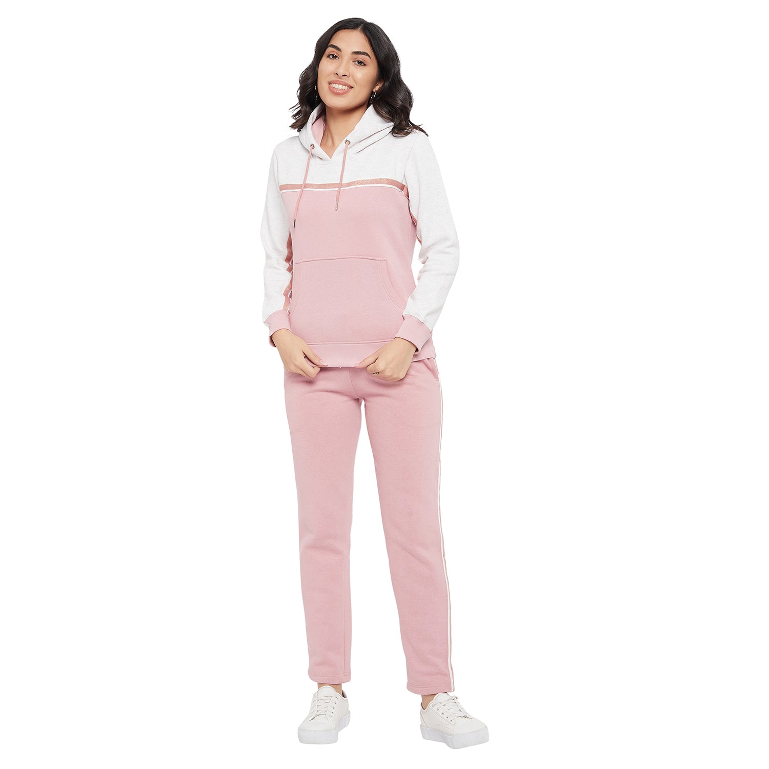 Duke Stardust Women Solid Track-Suit (LFX797)