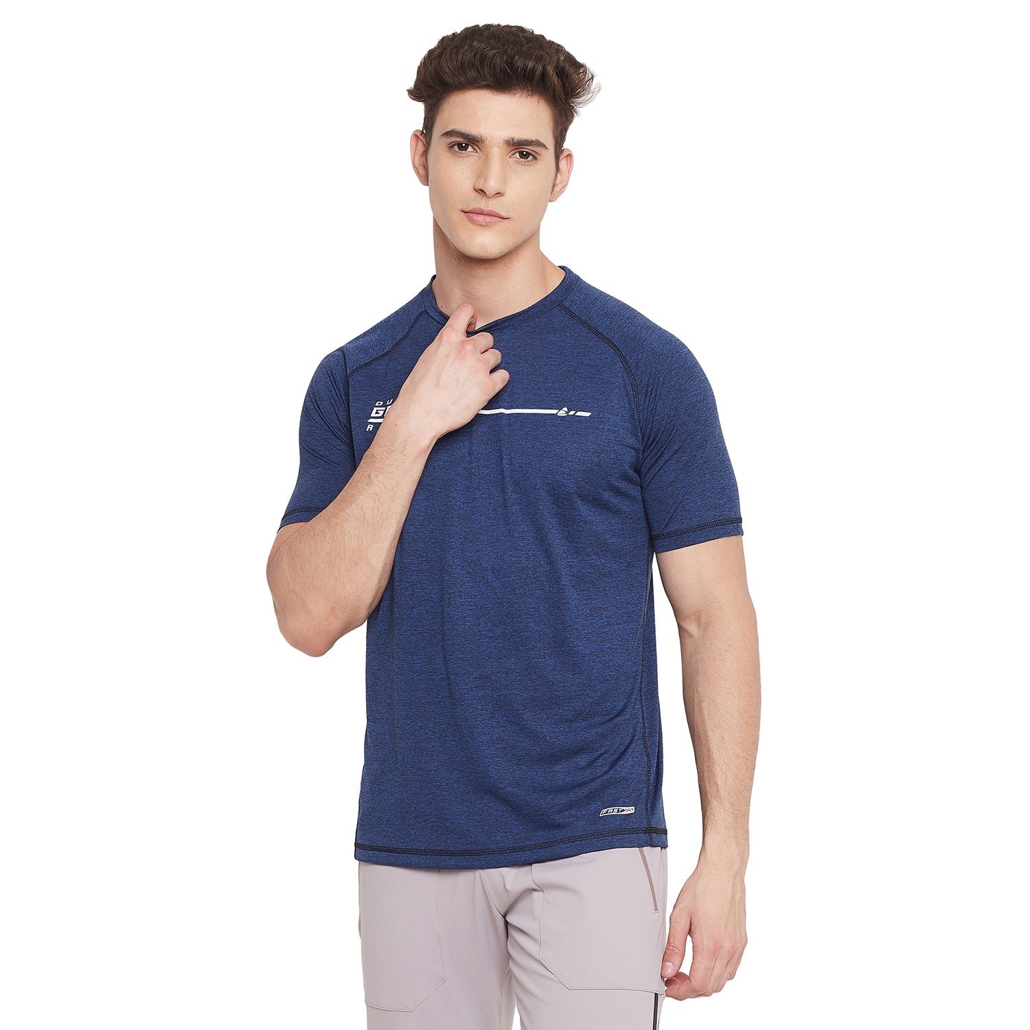 Duke Stardust Men Half Sleeve Sports T-shirt (GD1167)