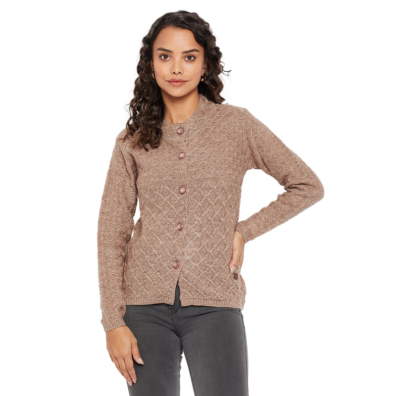 Duke Urban Women Round Neck Cardigan  (SDS1046)