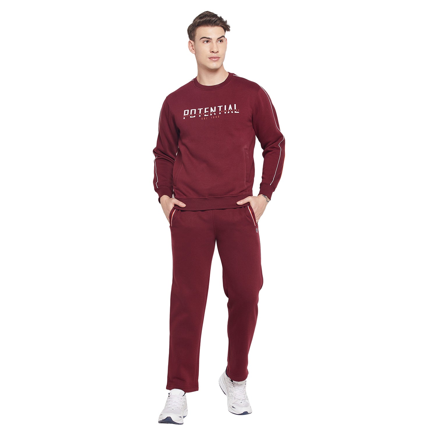 Duke Urban Men Solid Track-Suit (LF3715)