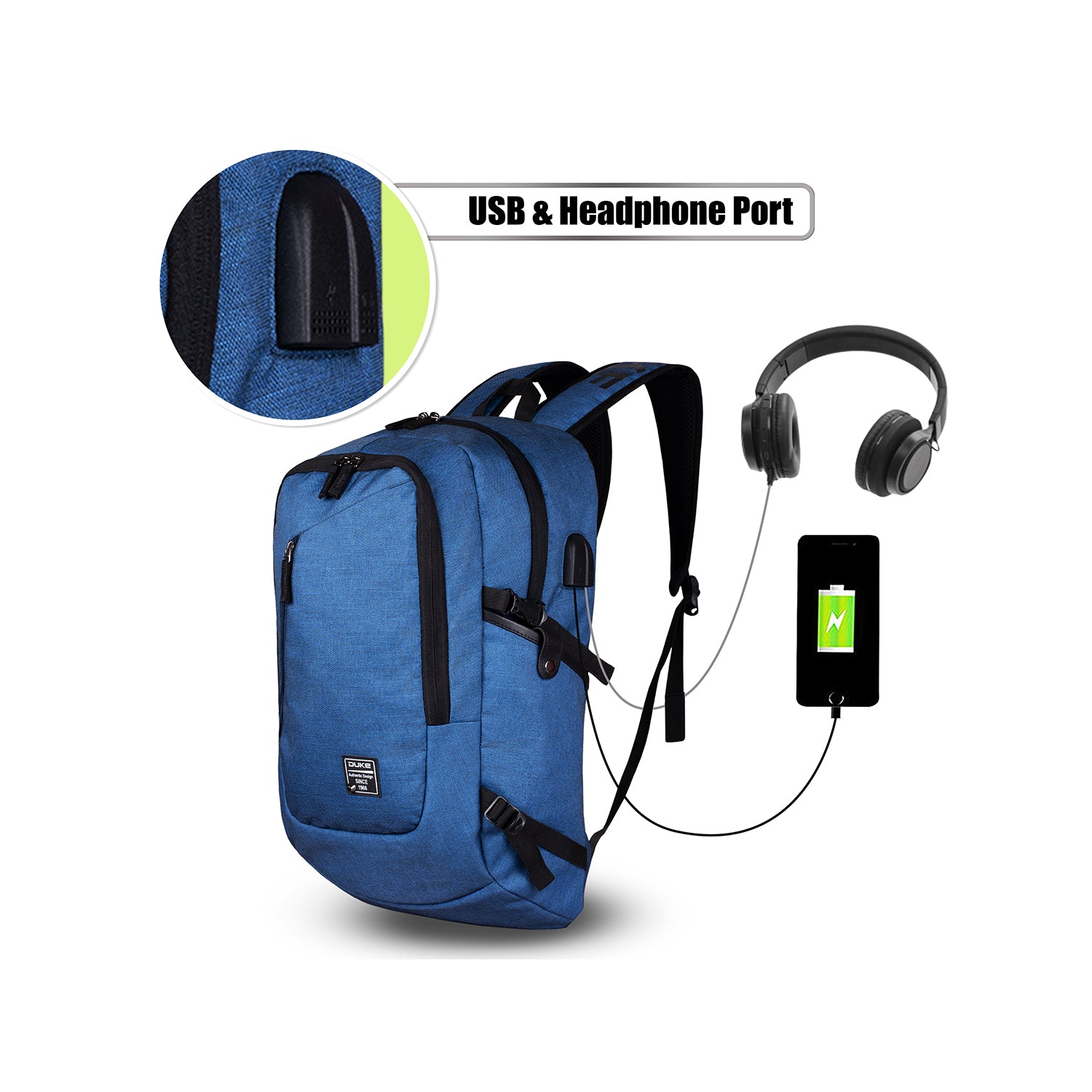 Duke Unisex Laptop Backpack (ED-102)