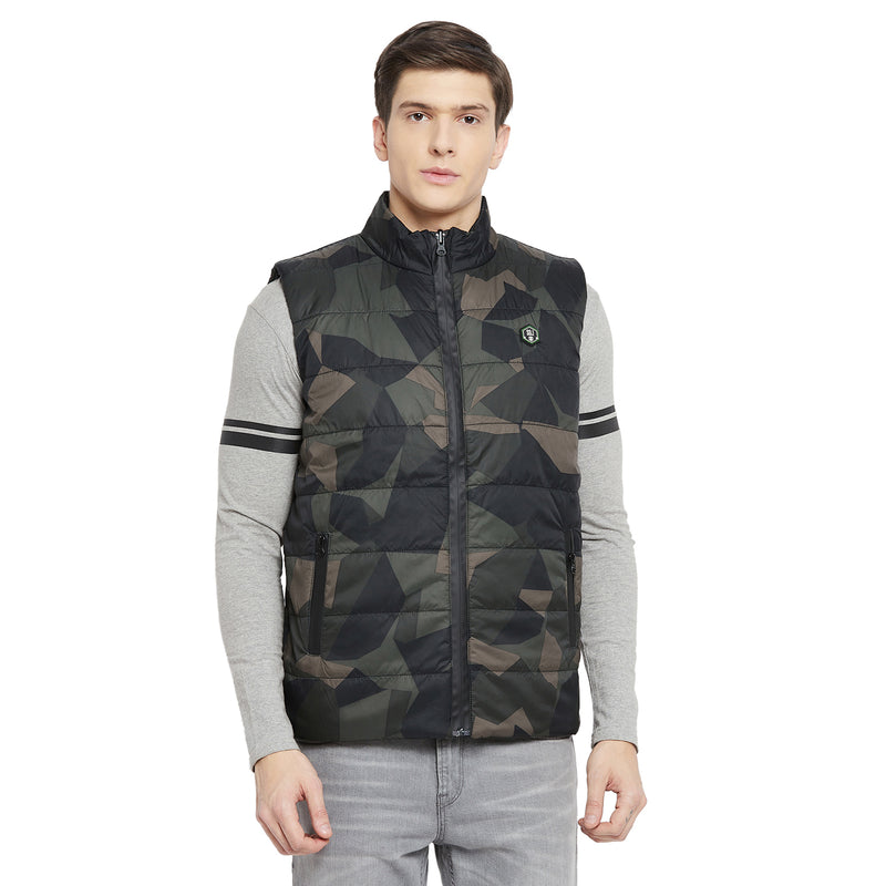 Duke Urban Men Sleeveless Reversible Jacket (SDZ907)