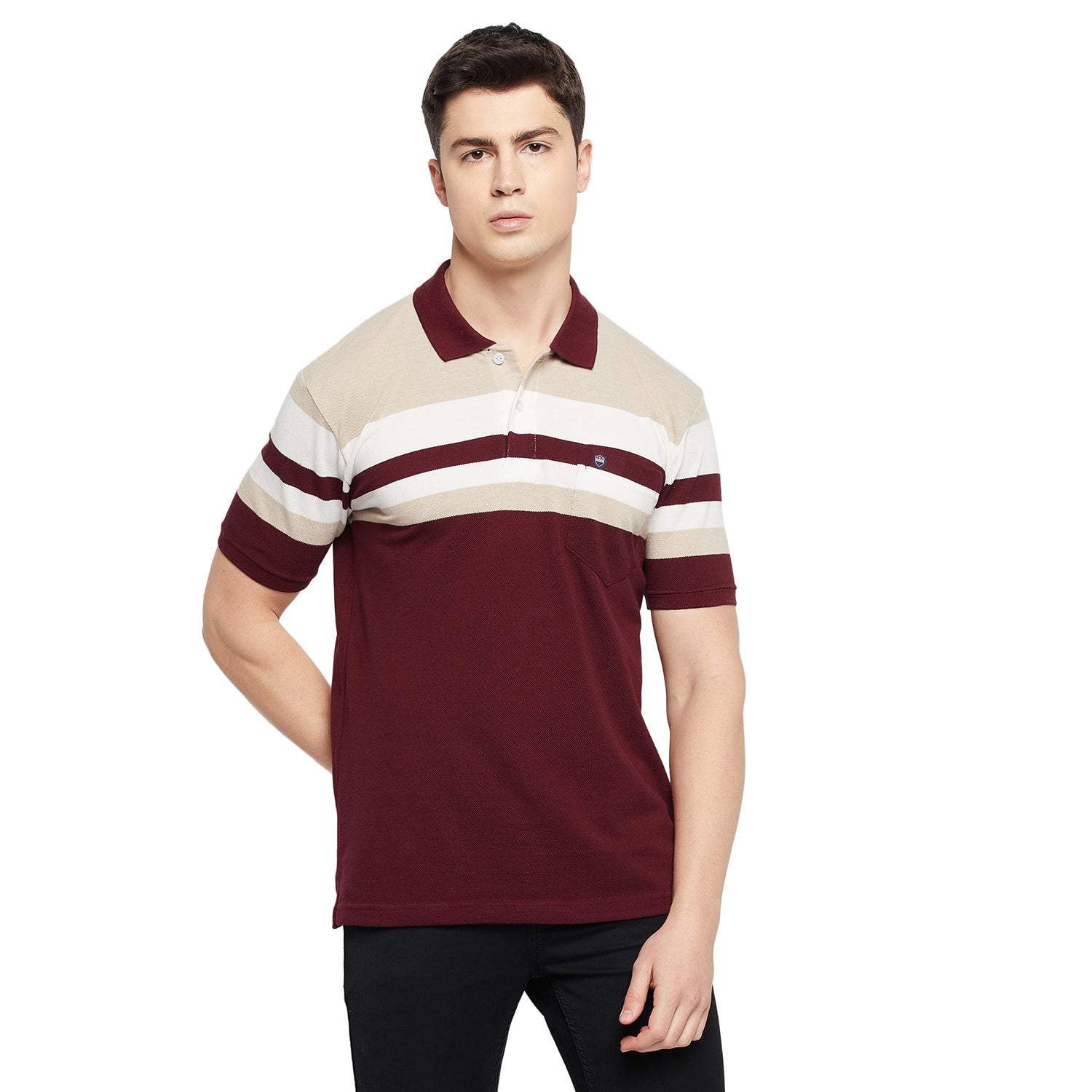 Duke Urban Men Half Sleeve Cotton T-shirt (LF7037)