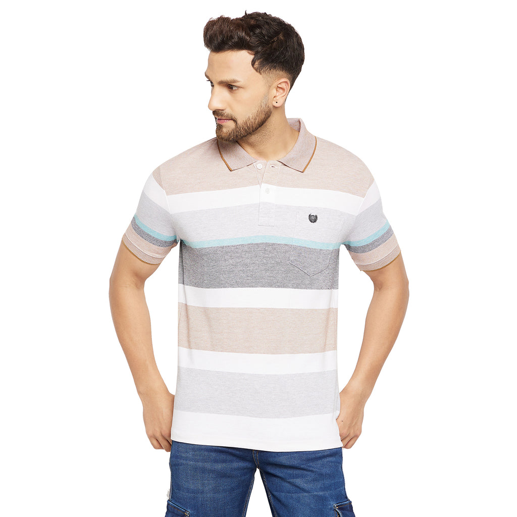 Duke Stardust Men Half Sleeve Cotton T-shirt (LF5441)