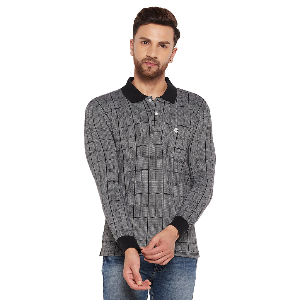 Duke Stardust Men Full Sleeve Cotton T-shirt (LF3956)
