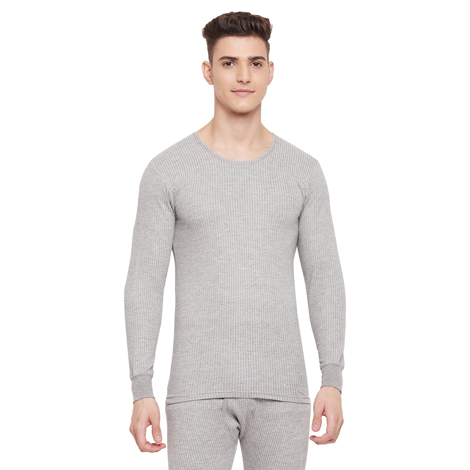 Duke Stardust Men Full Sleeve Top Thermal (D1GR-G)