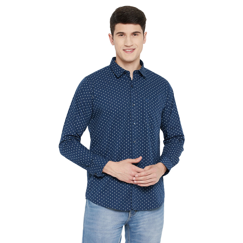 Duke Urban Men Full Sleeve Cotton Shirt (SDO7PRSF)