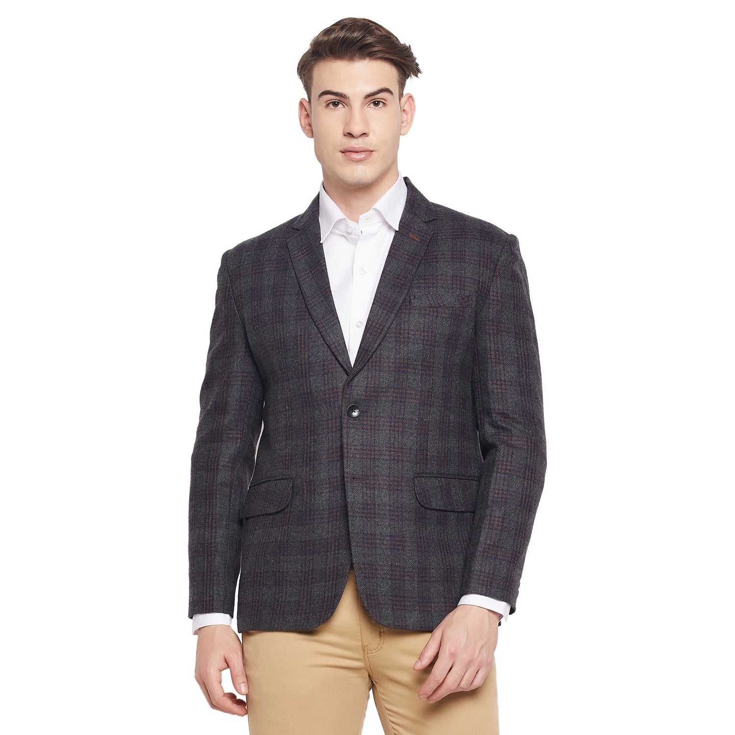 Duke Urban Men Full Sleeve Lapel Neck Coat (SDZ948)