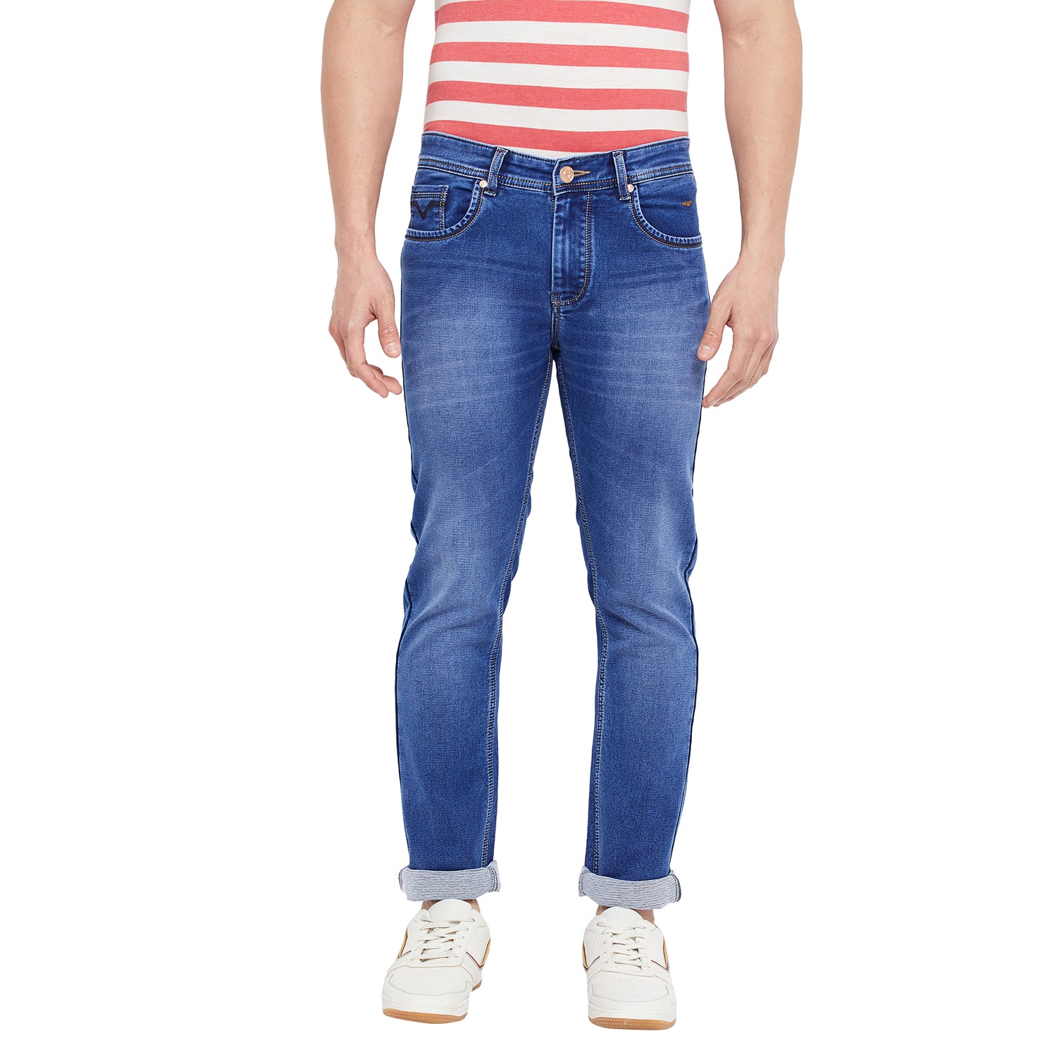Duke Stardust Men Slim Fit Stretchable Jeans (SDD5162)