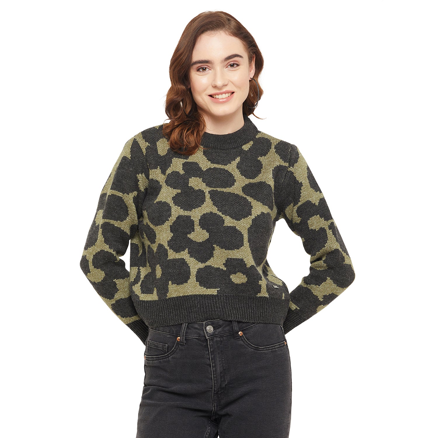Duke Urban Women Self Design Pullover (SDS1022)