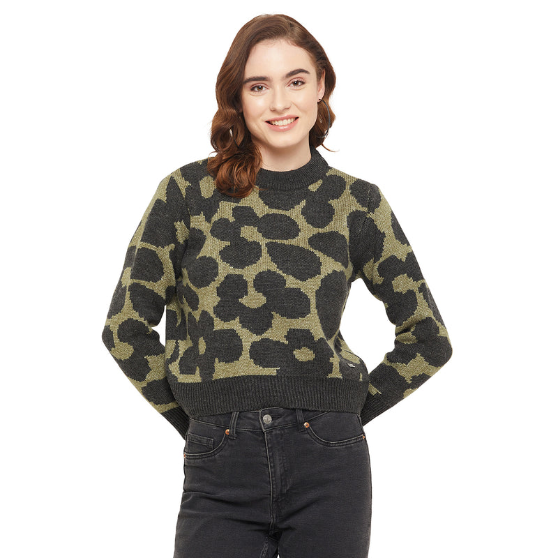 Duke Urban Women Self Design Pullover (SDS1022)