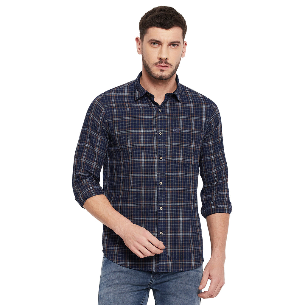 Duke Stardust Men Full Sleeve Cotton Shirt (SDO7CKPQ)