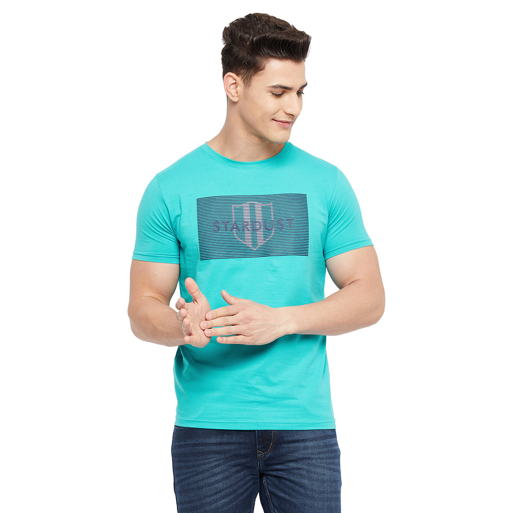 Duke Stardust Men Half Sleeve Cotton T-Shirt (LF5235)