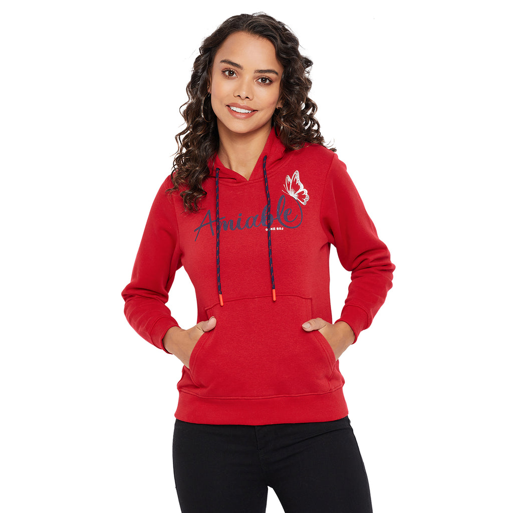 Duke Urban Women Hooded Neck Sweatshirt (LFX871)