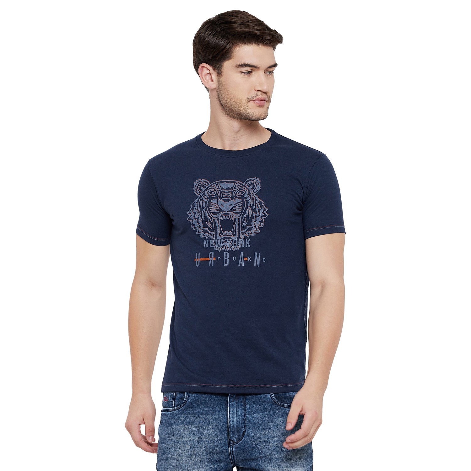 Duke Stardust Men Half Sleeve Cotton T-shirt (LQ3906)