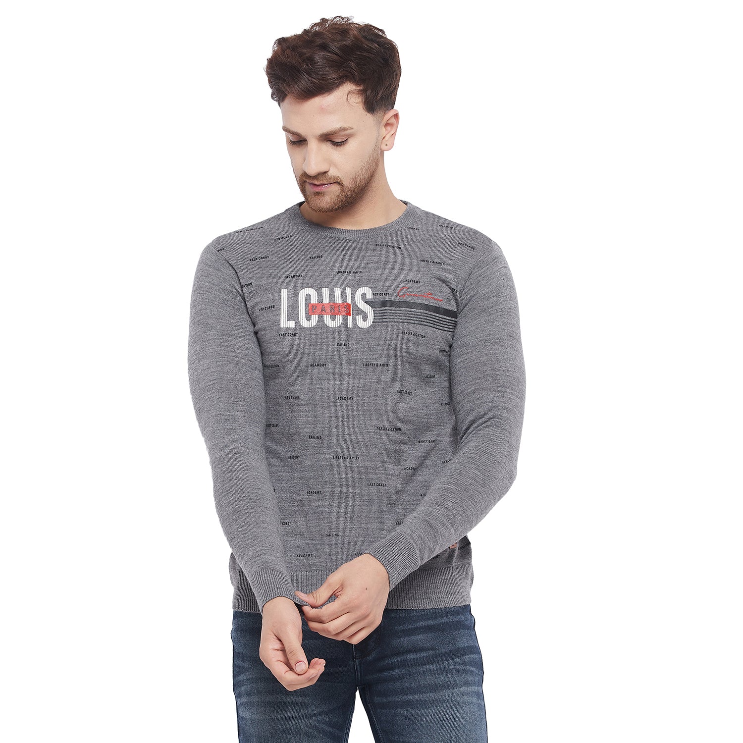 Duke Urban Men Full Sleeve Sweater (SDS8059)