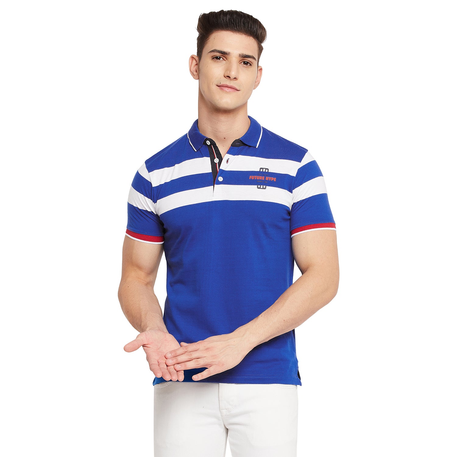 Duke Stardust Men Half Sleeve Cotton T-shirt (LF4632)