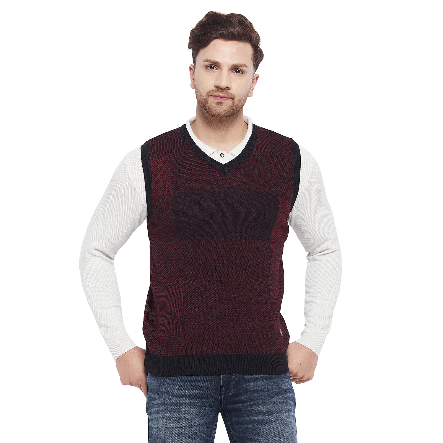 Duke Stardust Men Sleeveless Sweater (SDS719)