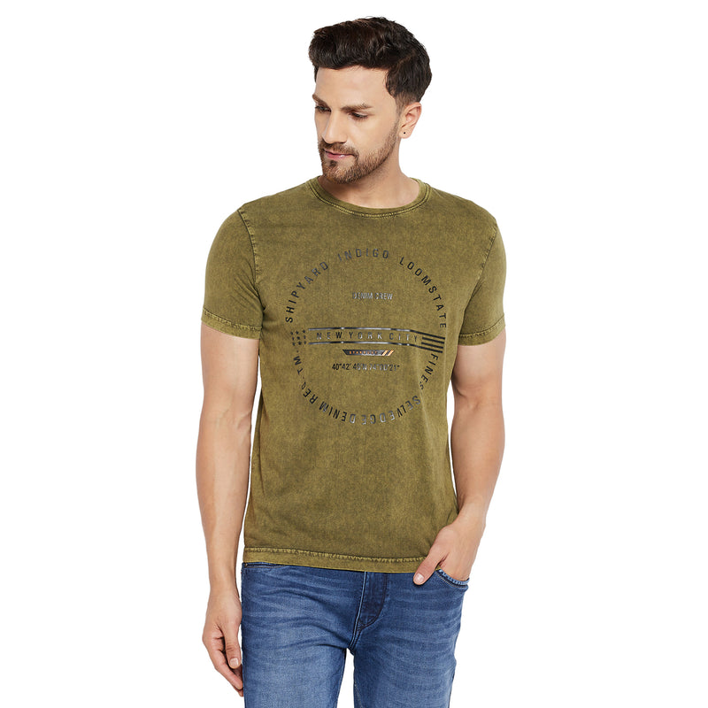 Duke Urban Men Half Sleeve Cotton T-shirt (LF5452)