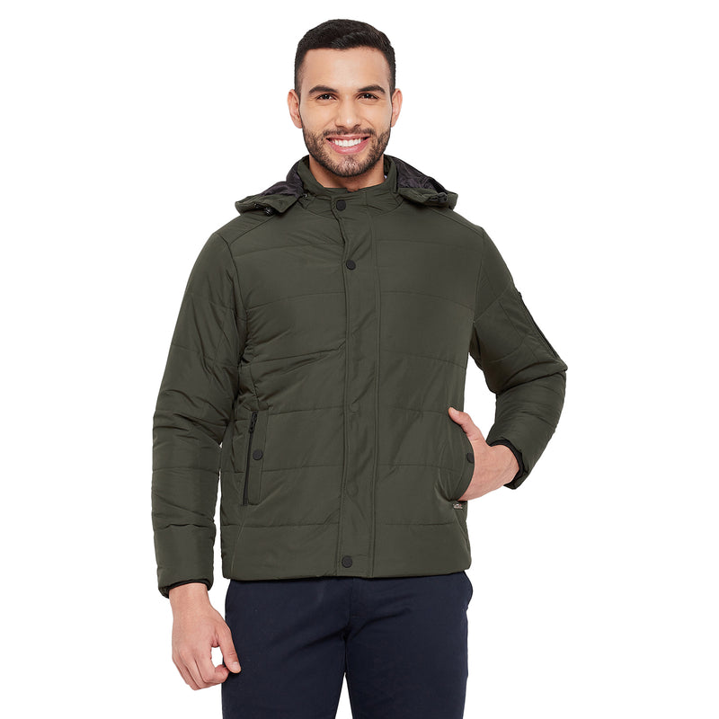 Duke Urban Men Full Sleeve Hooded Jacket (SDZ1086)