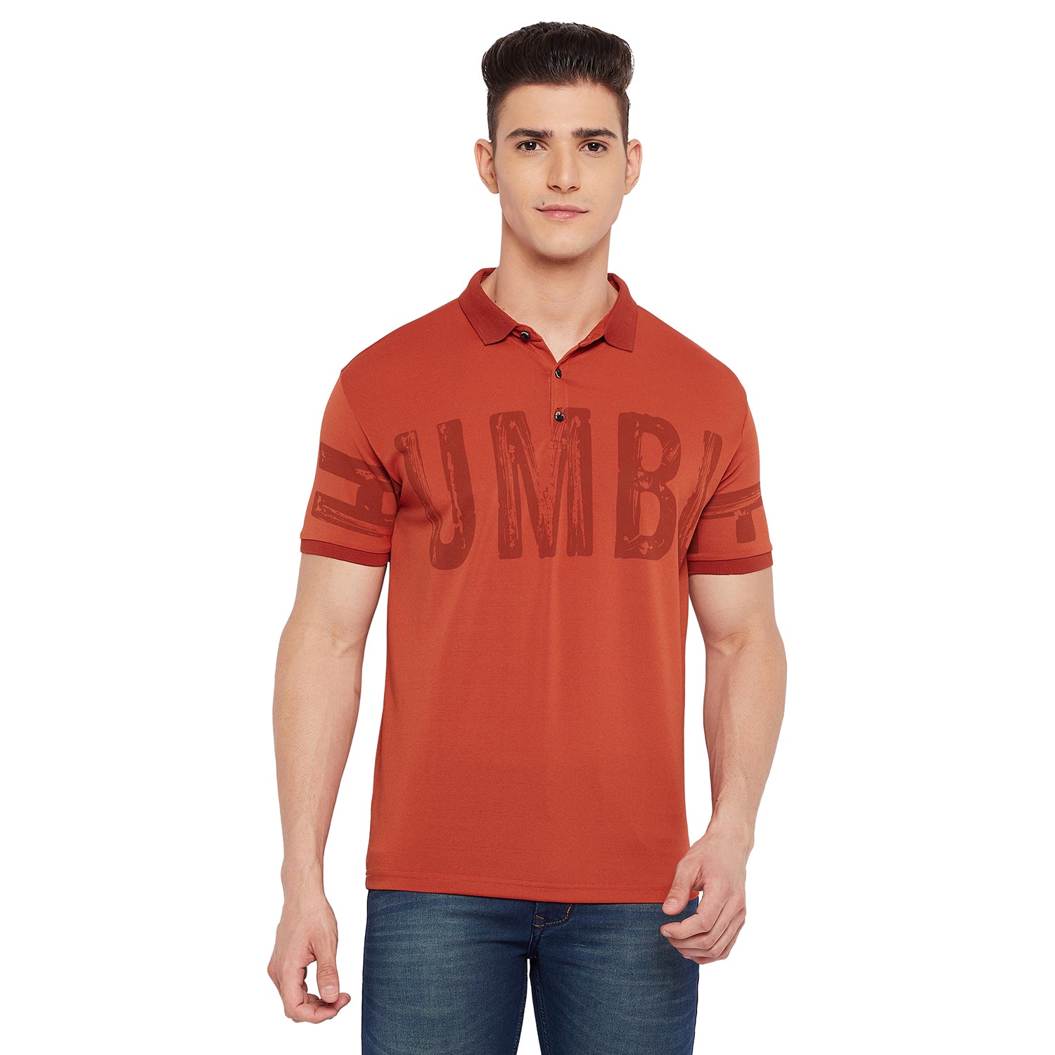 Duke Stardust Men Half Sleeve Cotton T-shirt (LF5044)