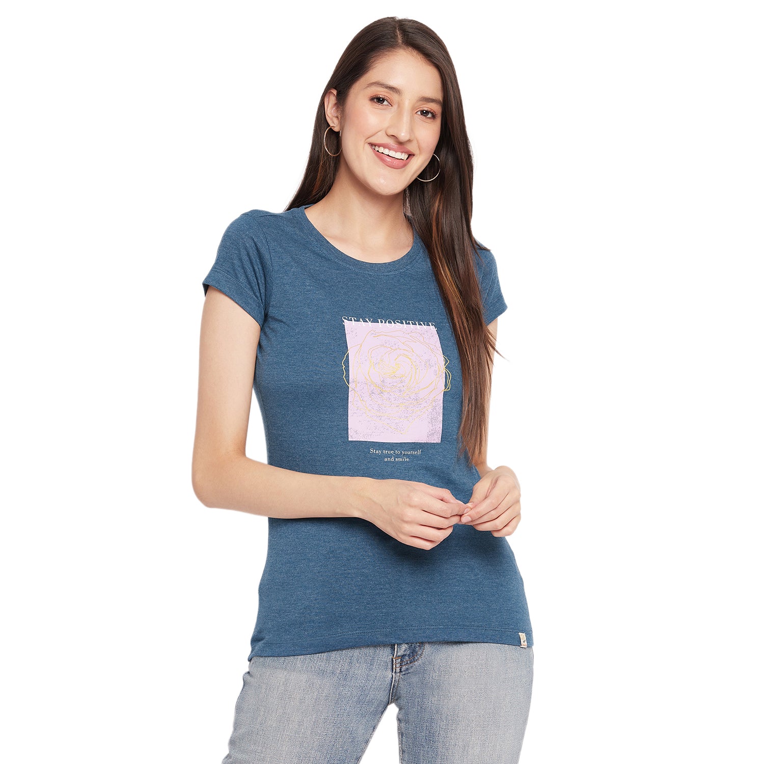 Duke Urban Women Short Sleeve Round Neck Top (LFX124)
