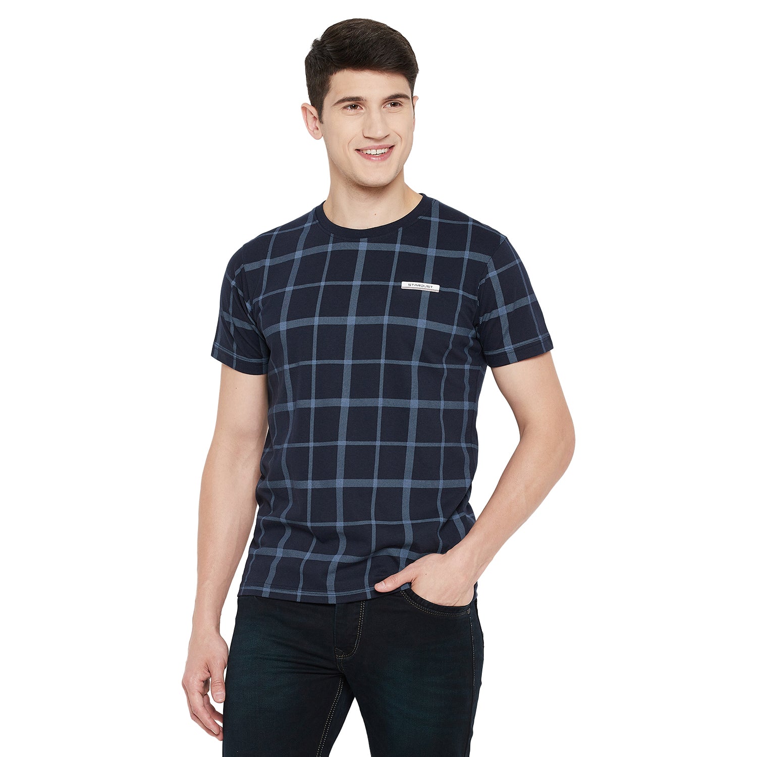 Duke Stardust Men Half Sleeve Cotton T-shirt (LF5211)