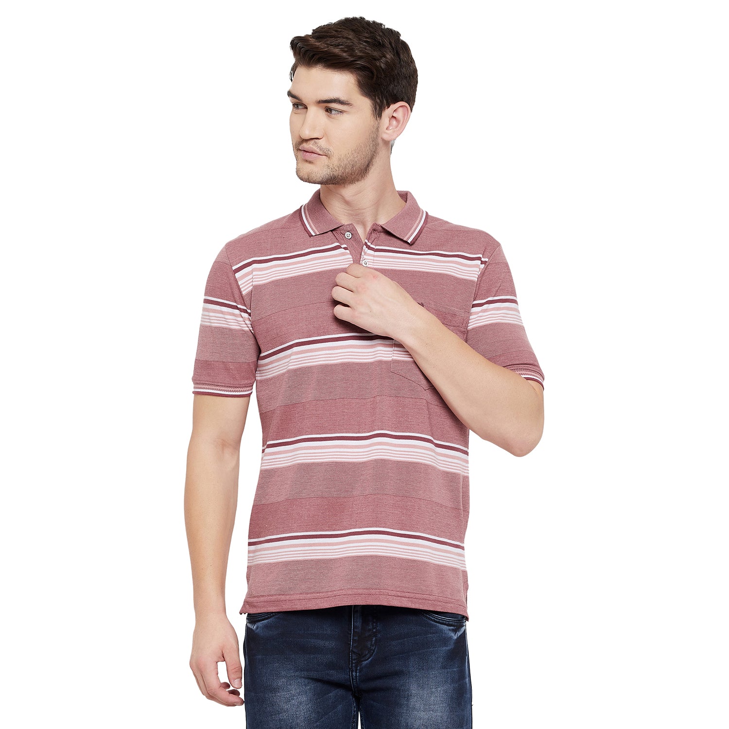 Duke Stardust Men Half Sleeve Cotton T-shirt (LF5279)