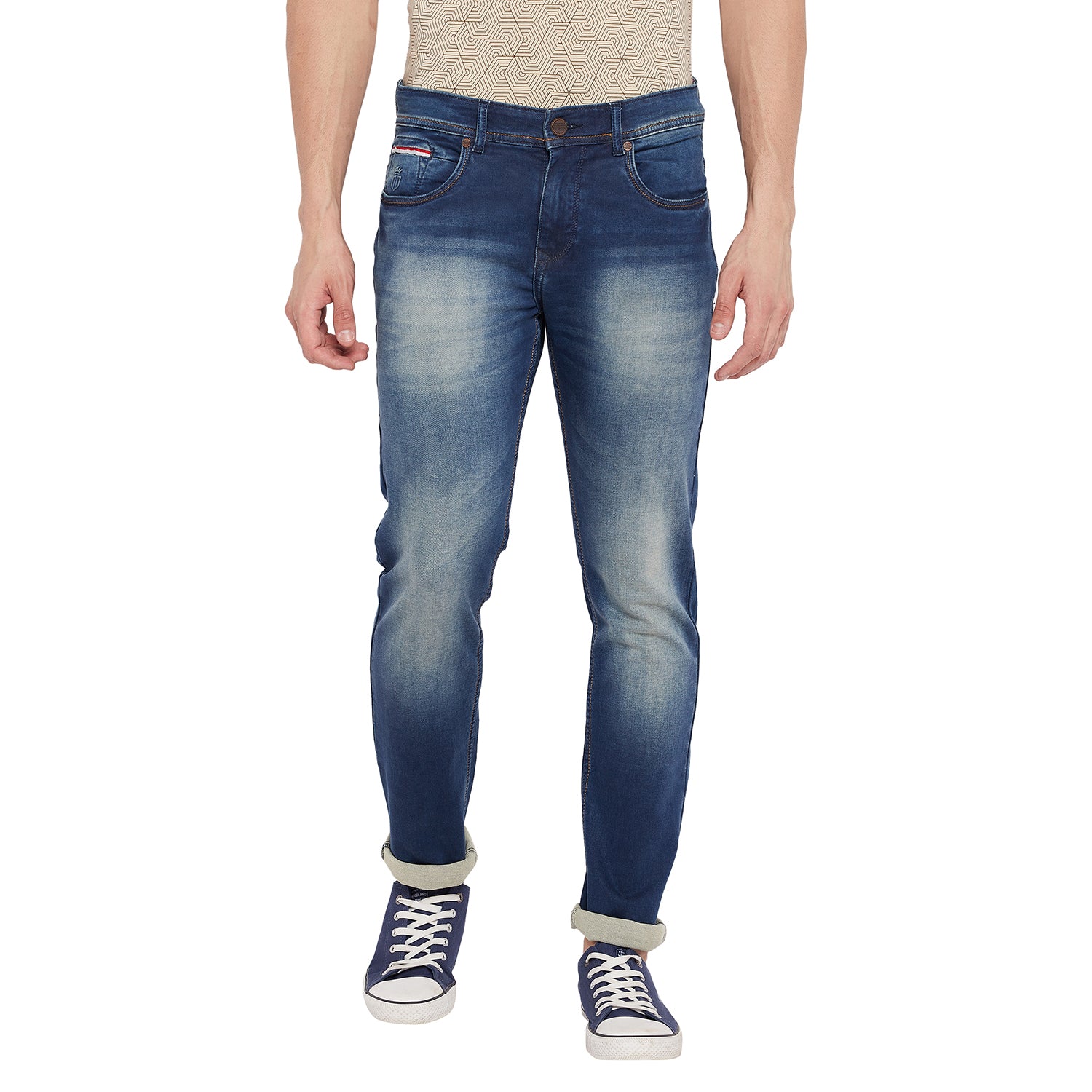 Duke Urban Men Slim Fit Stretchable Jeans (SDD5219)