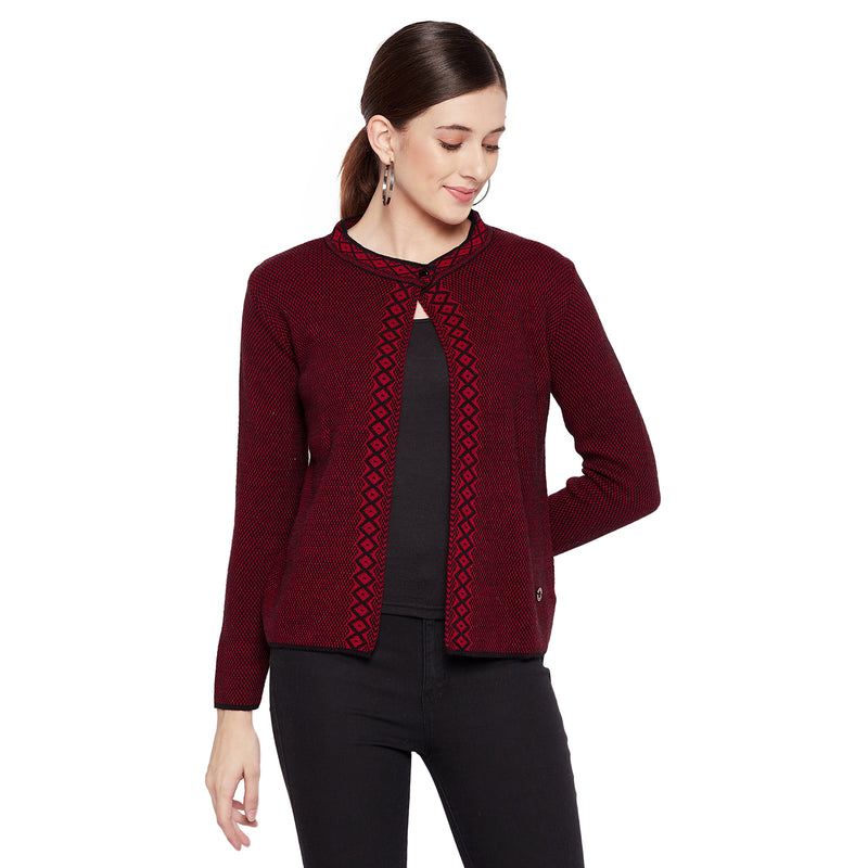 Duke Urban Women Full Sleeve Cardigan (SDS1056)