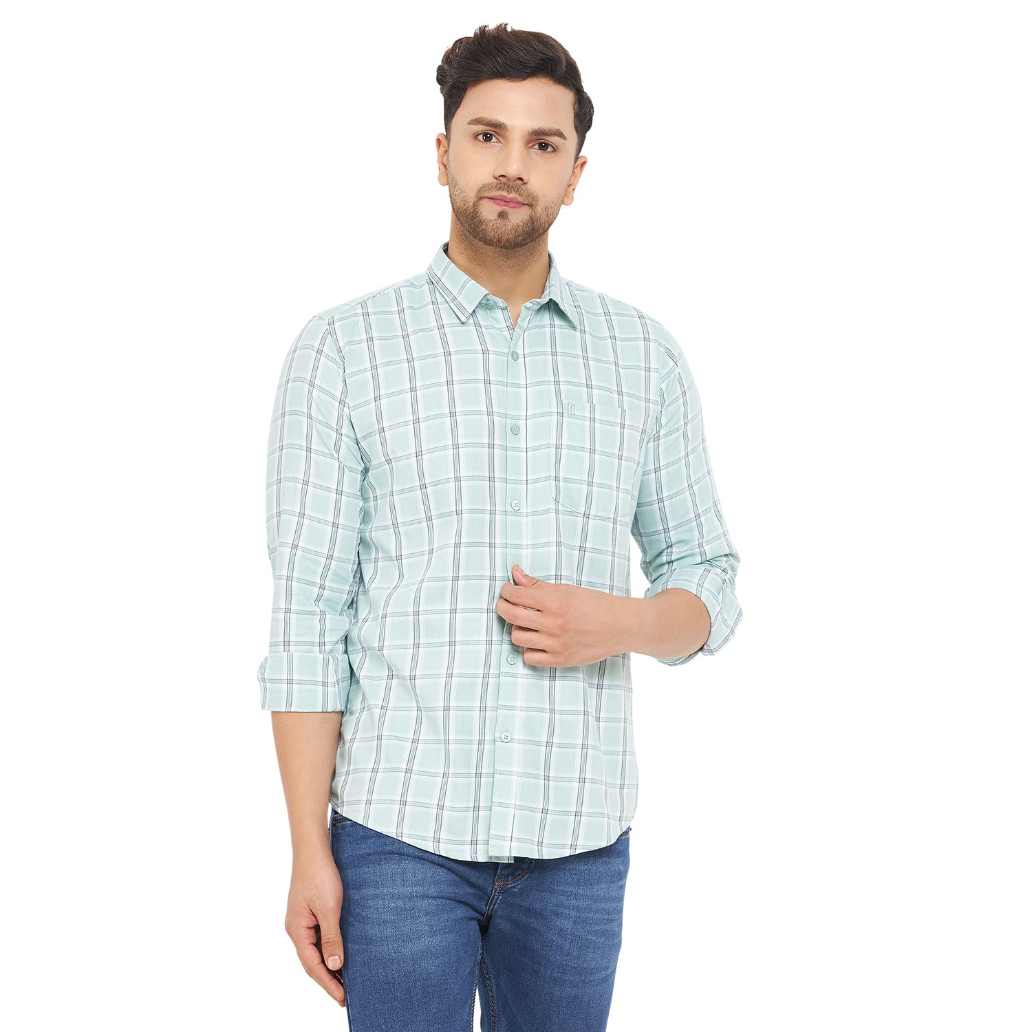 Duke Urban Men Full Sleeve Cotton Shirt (SDO7CKTX)