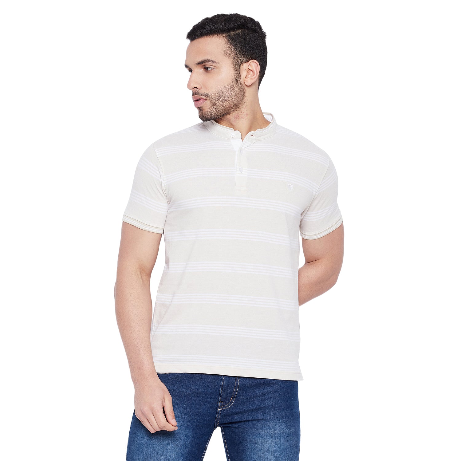 Duke Stardust Men Half Sleeve Cotton T-shirt (LF5838)