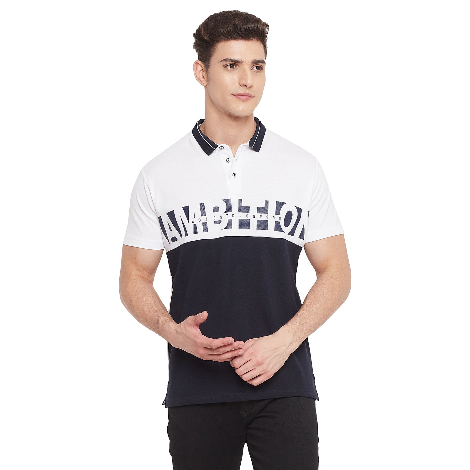 Duke Stardust Men Half Sleeve Cotton T-shirt (LF5206)
