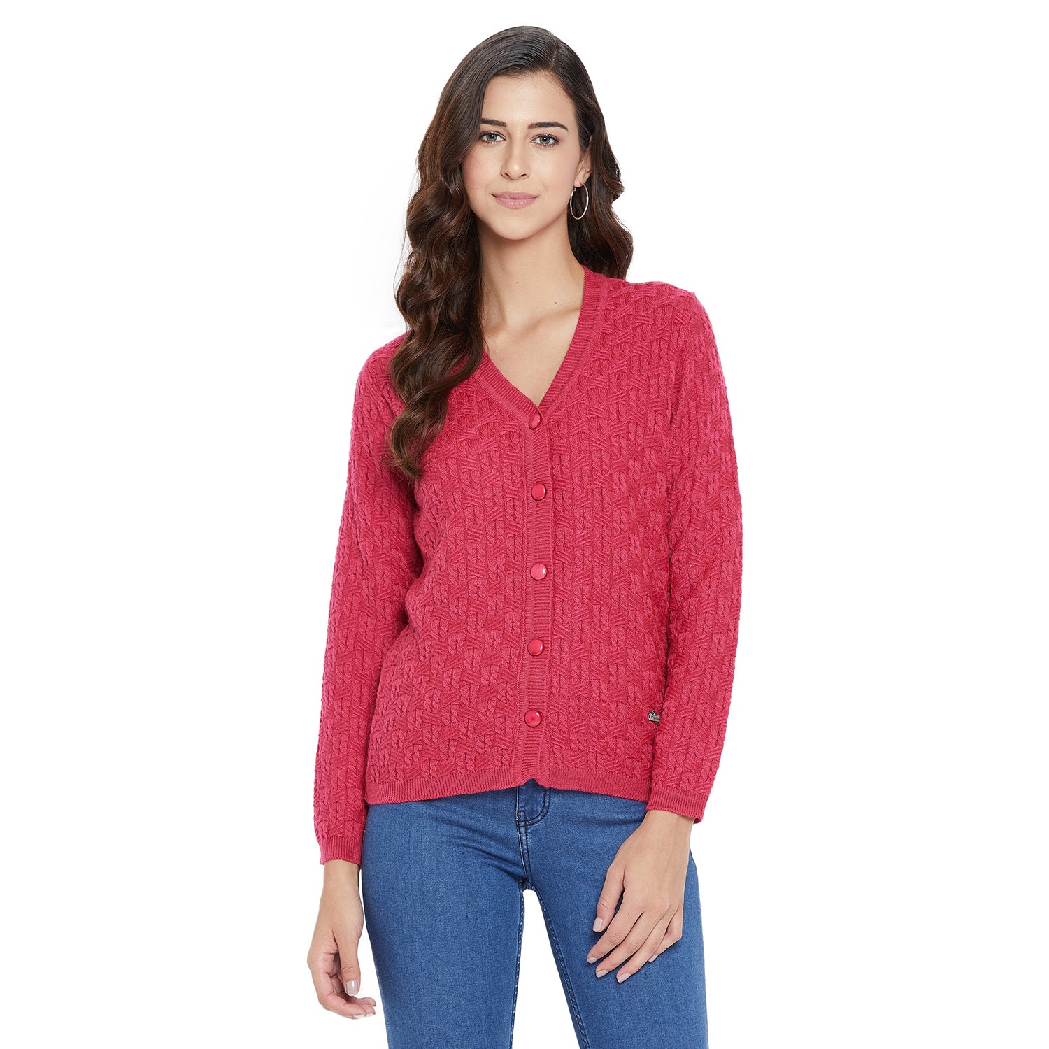 Duke Stardust Women Full Sleeve Cardigan (SDS9599)