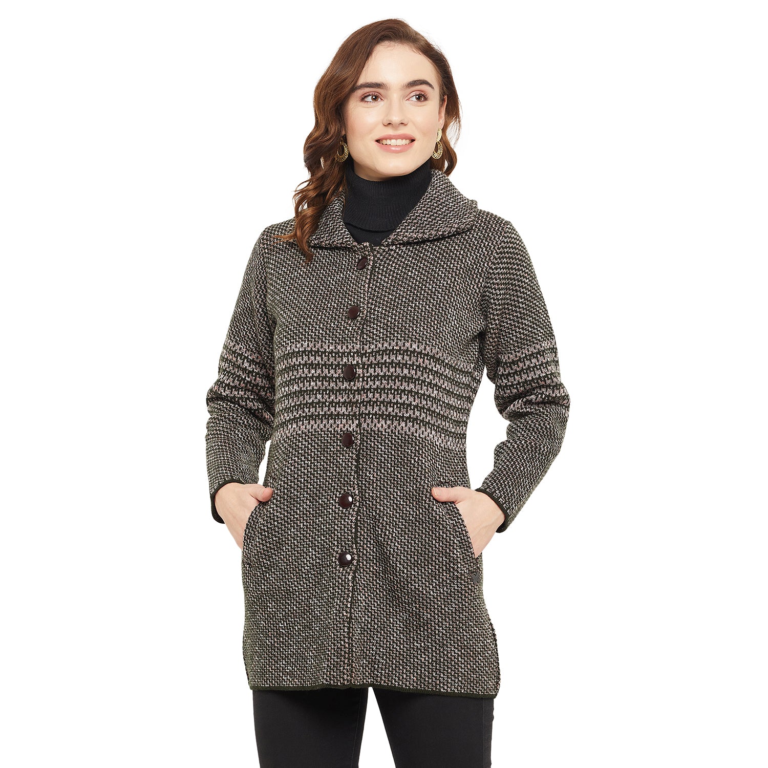 Duke Urban Women Self Design Cardigan (SDS1112)