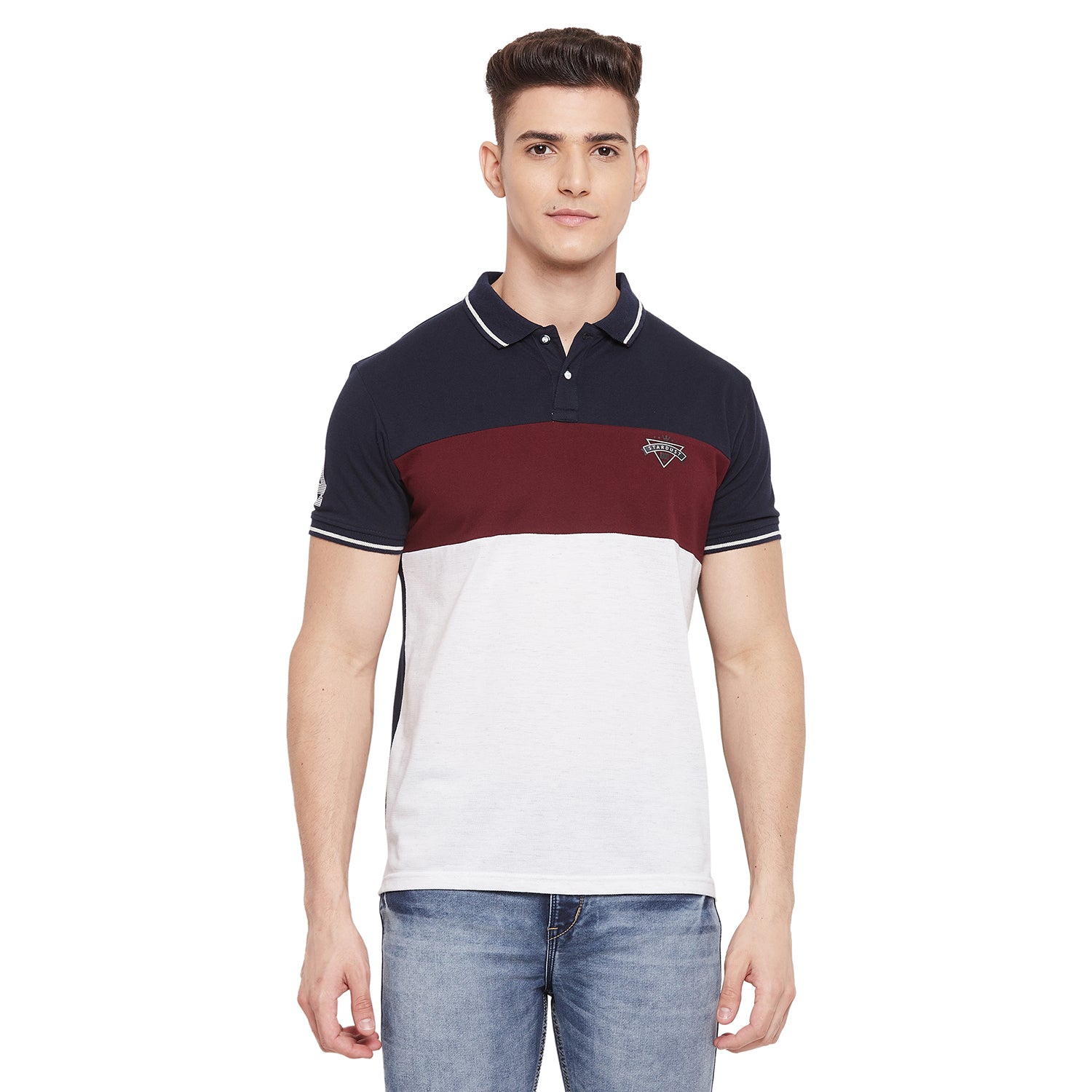 Duke Stardust Men Half Sleeve Cotton T-shirt (LF5492)