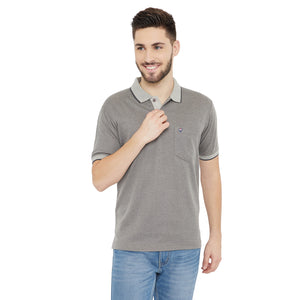 Duke Stardust Men Polo Neck Solid T-Shirt(ONSD22)